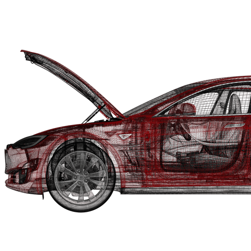 AMPTech® Tesla Model S Frunkautomatik