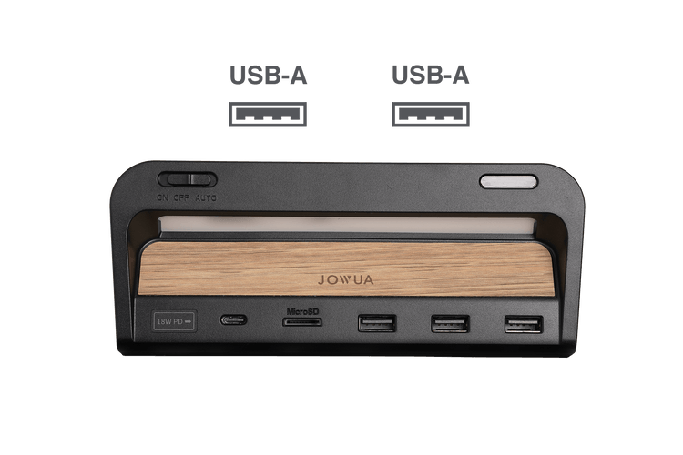 Jowua LED Light Hub/Dual-A Wood