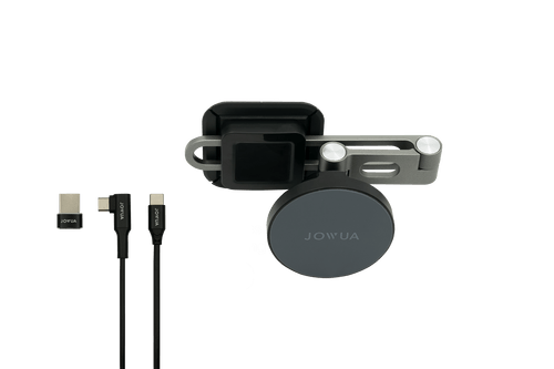 AMPTech® Invisible Foldaway Car Mount with Mag Safe Charger