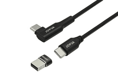 Jowua USB-C to USB-C Cable  with USB-C Female to USB-A Male Adapter